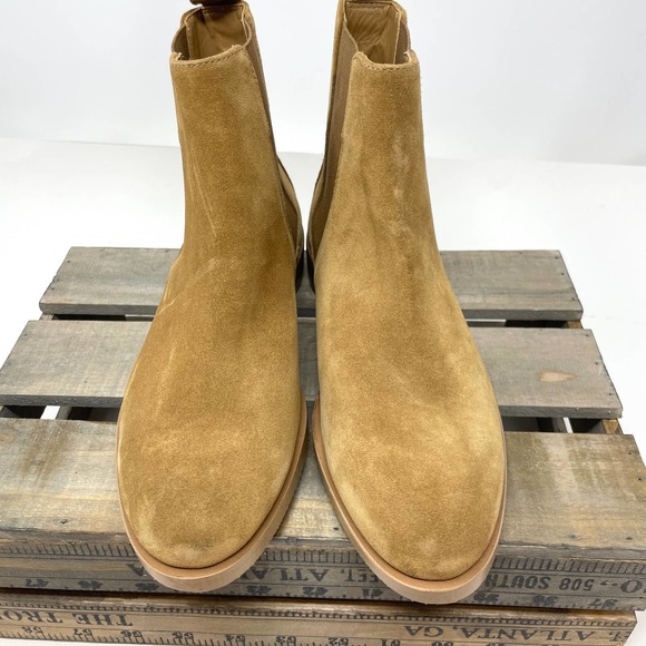 Everlane The Modern Chelsea Boot In Tan Suede Size 5.5 New - Picture 9 of 12